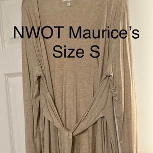 Size S. NWOT Tan cardigan